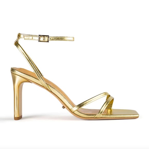 Tony Bianco Shoes Tony Bianco Corso Heel Gold Nappa Metallic 8